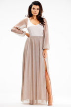  Long dress model 189440 awama 