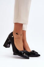  Block heel pumps model 193389 Step in style 