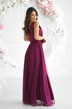  Long dress model 199327 Bicotone 