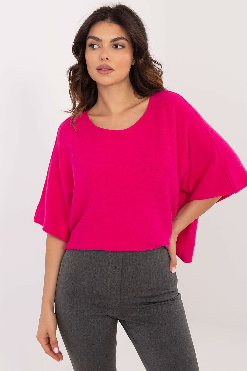  Short sleeve sweater model 202701 Italy Moda 