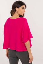  Short sleeve sweater model 202701 Italy Moda 