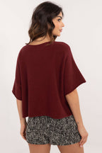  Short sleeve sweater model 202702 Italy Moda 