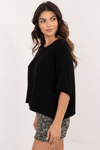  Short sleeve sweater model 202705 Italy Moda 