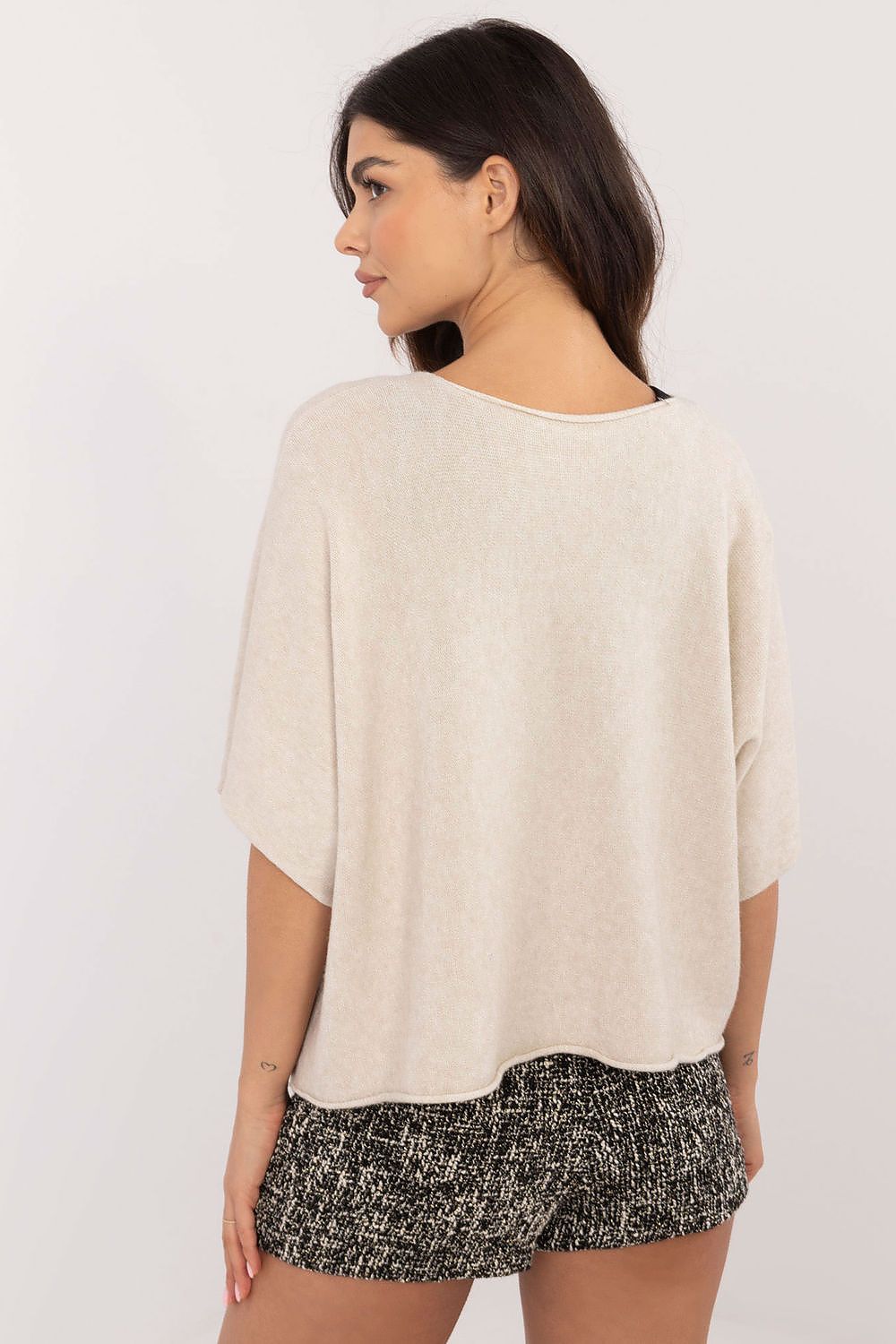  Short sleeve sweater model 203026 Italy Moda 