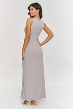  Cocktail dress model 210718 Makadamia 