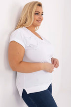  Plus size blouse model 211754 Relevance 