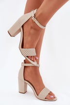  Heel sandals model 213925 Step in style 