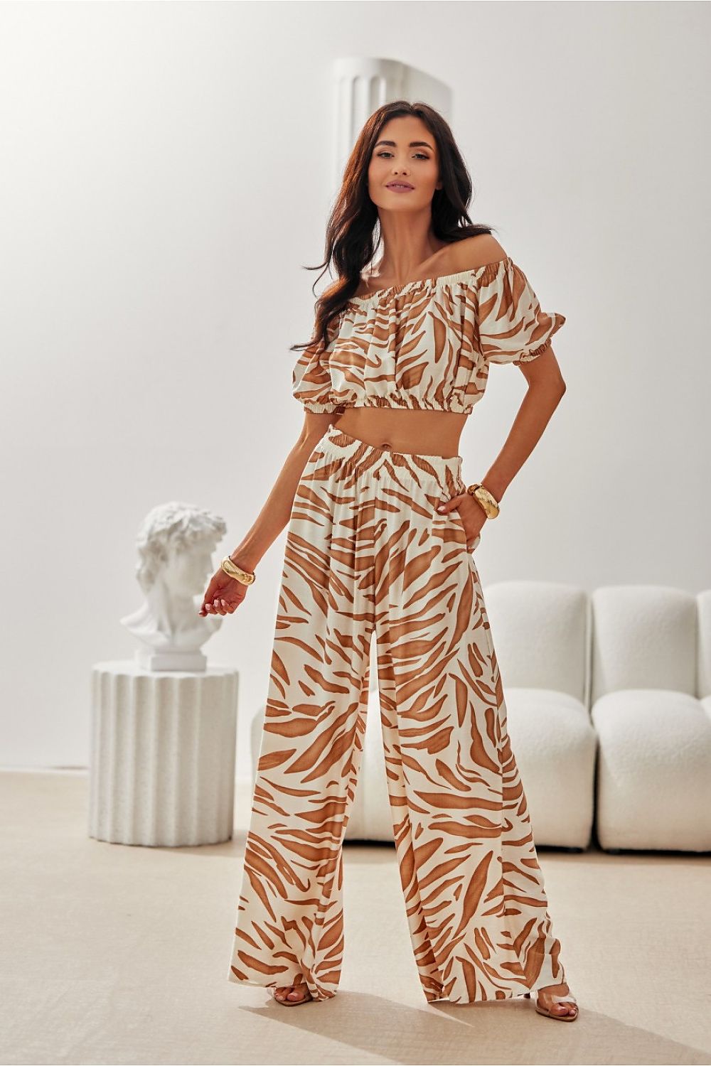  Women trousers model 214537 Roco Fashion 