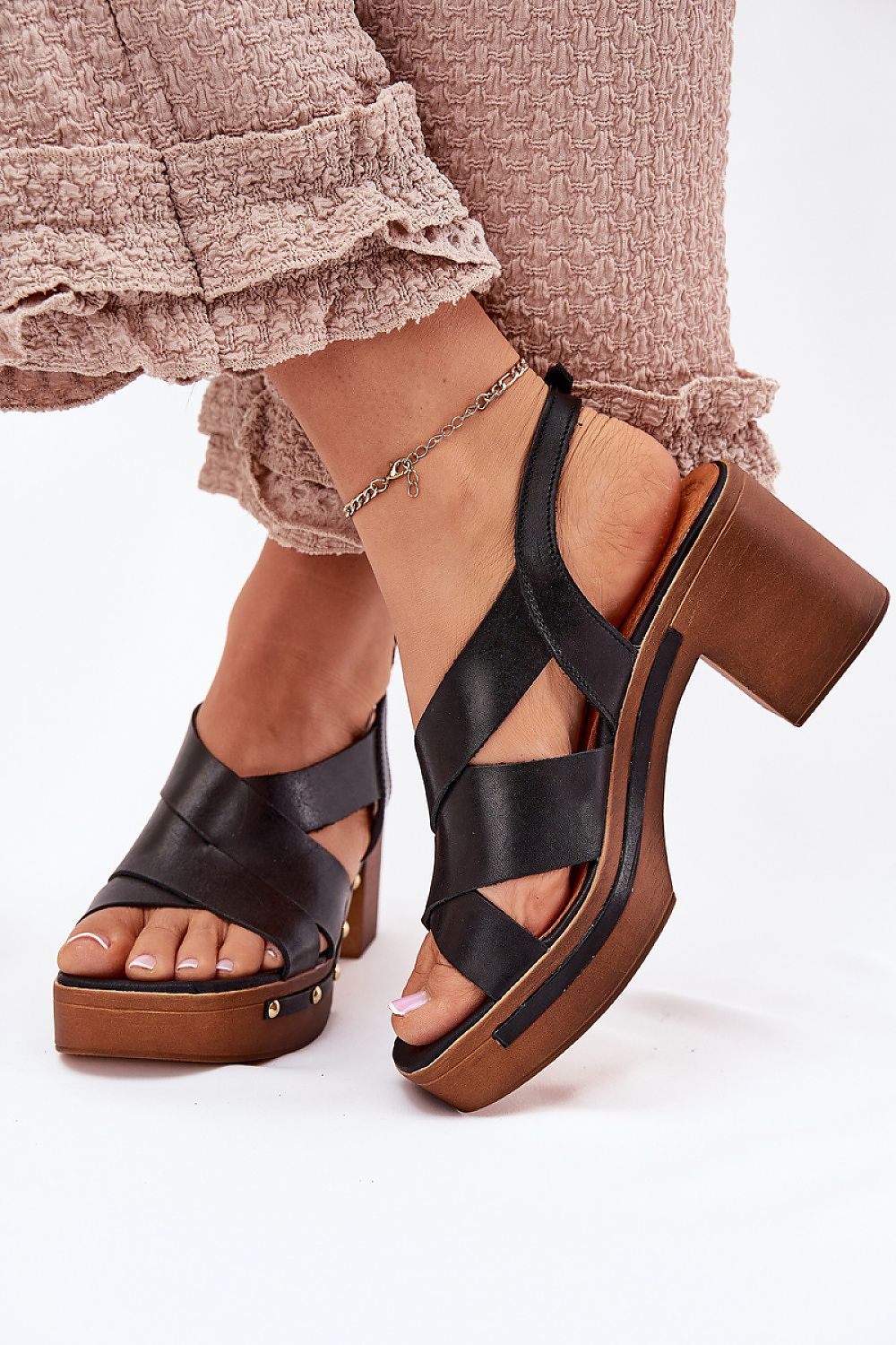  Heel sandals model 214744 Step in style 