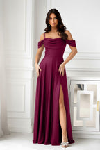  Long dress model 219672 Bicotone 