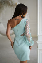  Short dress model 219683 Bicotone 
