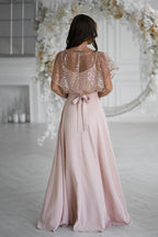  Long dress model 219689 Bicotone 