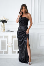  Long dress model 219709 Bicotone 