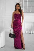  Long dress model 219713 Bicotone 