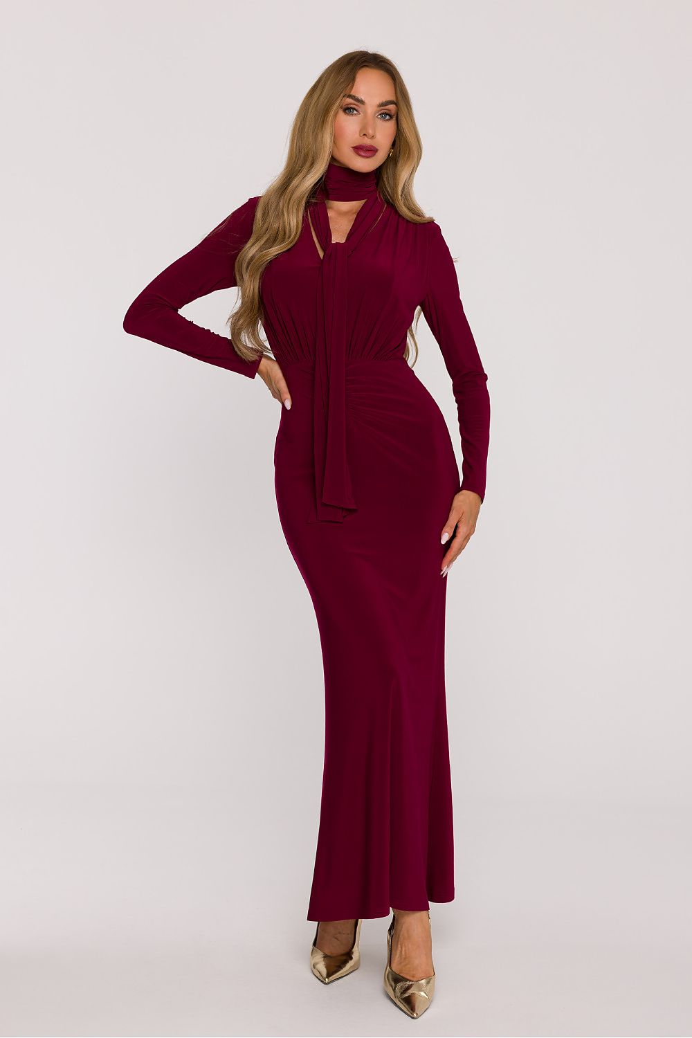  Long dress model 219990 Moe 