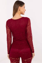  Lace blouse model 220323 Italy Moda 