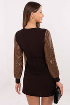  Short dress model 221559 Italy Moda 