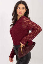  Lace blouse model 222455 Italy Moda 