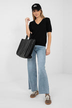  Short sleeve sweater model 223999 Factory Price 
