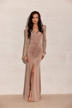  Long dress model 224007 Roco Fashion 