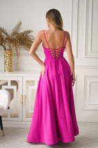  Long dress model 224295 Bicotone 