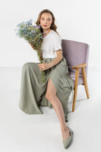  Long skirt model 225331 awama 