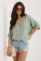  Short sleeve shirt model 226470 Italy Moda 
