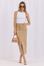  denim skirt model 228030 Factory Price 