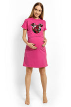  maternity nightgown model 113179 PeeKaBoo 