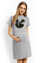  maternity nightgown model 113180 PeeKaBoo 