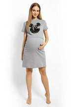  maternity nightgown model 113180 PeeKaBoo 