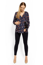  Maternity blouse model 113244 PeeKaBoo 