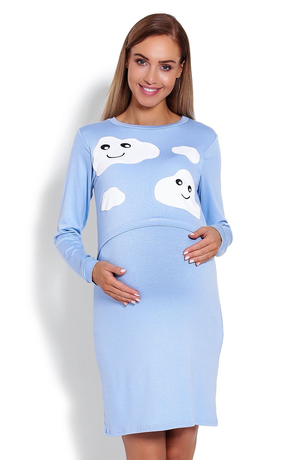  maternity nightgown model 122962 PeeKaBoo 